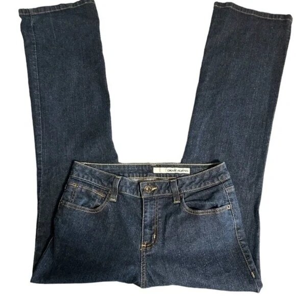 DKNY button back pockets midrise jeans - Picture 1 of 4